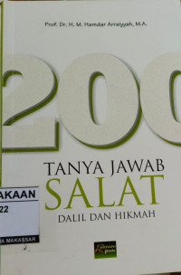 Image of 200 Tanya Jawab Salat: Dalil dan Hikmah