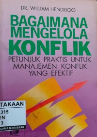 Image of Bagaimana Mengelola Konflik