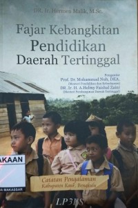 Image of Fajar Kebangkitan Pendidikan Daerah Tertinggal