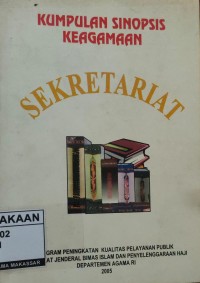 Image of Kumpulan Sinopsis Keagamaan: Sekretariat