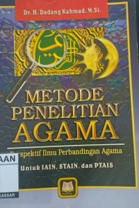 Image of METODE PENELITIAN AGAMA