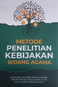 Image of Metode Penelitian Kebijakan Bidang Agama