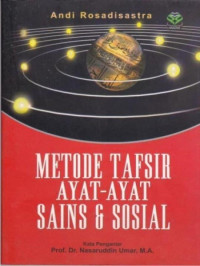 Image of METODE TAFSIR AYAT-AYAT SAINS DAN SOSIAL