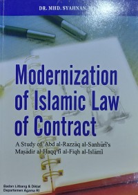 Image of Modernization of Islamic Law of Contract