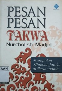Image of Pesan-Pesan Takwa Nurcholish Madjid