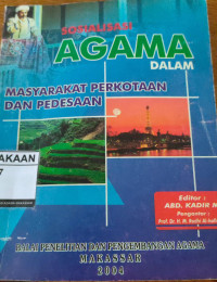 Image of Sosialisasi Agama Dalam Masyarakat Perkotaan Dan Pedesaan