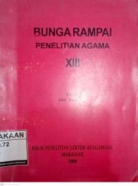 Image of Bunga Rampai : Penelitian Agama XIII