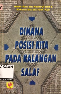 Image of Dimana Posisi KIta Pada Kalangan Salaf