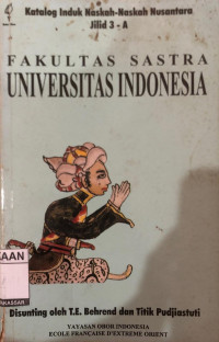 Image of Fakultas Sastra Universitas Indonesia