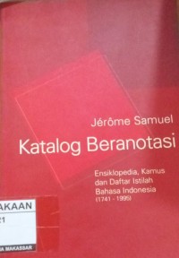 Image of Katalog Beranotasi