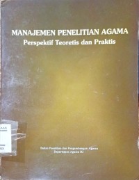 Image of Manajemen Penelitian Agama