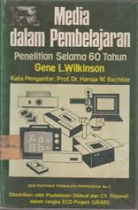 Image of Media dalam Pembelajaran : Penelitian Selama 60 Tahun