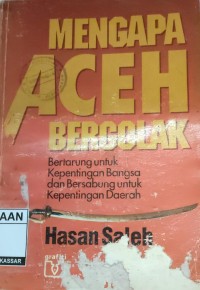 Image of Mengapa Aceh Bergolak