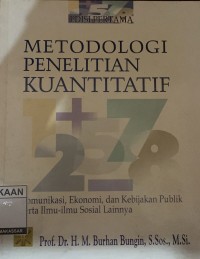 Image of Metodologi Penelitian Kuantitatif