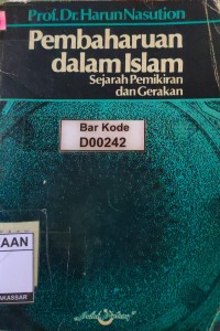 Image of Pembaharuan dalam Islam: Sejarah Pemikiran dan Gerakan
