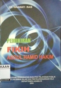 Image of Pemikiran Fikih Abdul Hamid Hakim