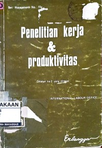 Image of Penelitian Kerja dan Produktivitas