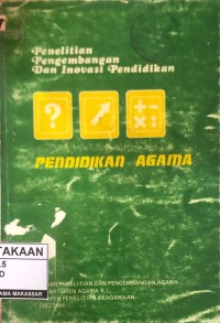 Image of Penelitian Pengembangan Dan Inovasi Pendidikan Agama