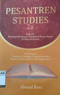 Image of Pesantren Studies 2a