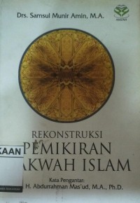 Image of Rekonstruksi Pemikiran Dakwah Islam