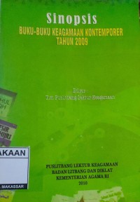Image of Sinopsis: Buku-Buku Keagamaan Kontemporer Tahun 2009