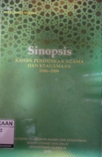 Image of Sinopsis Kajian Pendidikan Agama dan Keagmaan 2006-2009