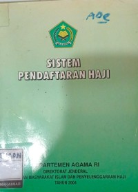 Image of SISTEM PENDAFTARAN HAJI