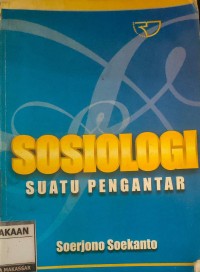 Image of Sosiologi Suatu Pengantar