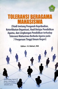 Image of Toleransi Beragama Mahasiswa